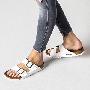 Birkenstock Arizona Birko-Flor - white - 38 - 7